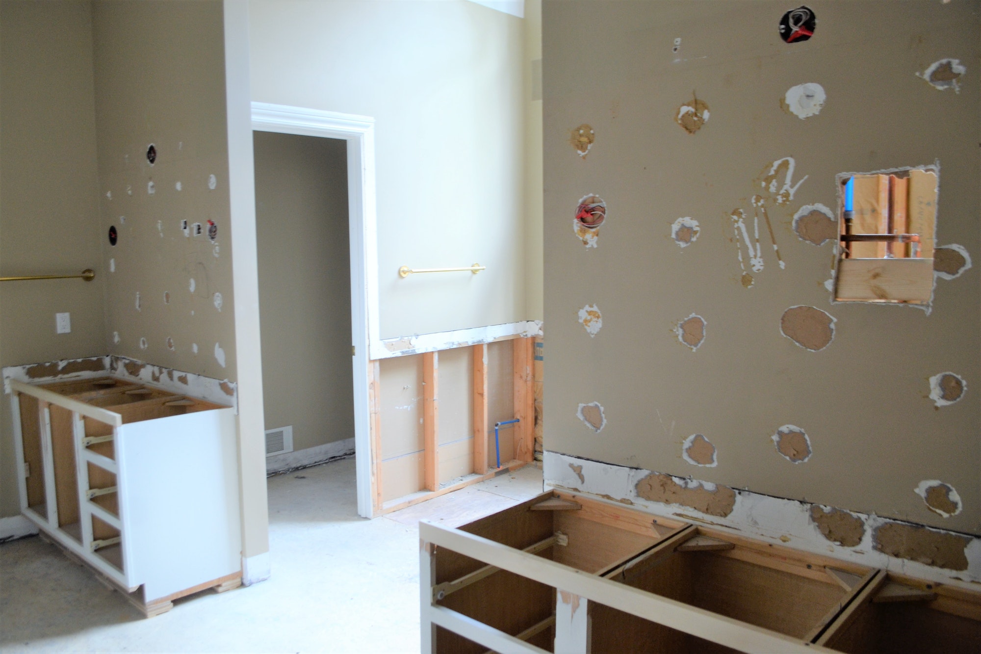 Home improvement and renovation of bathroom